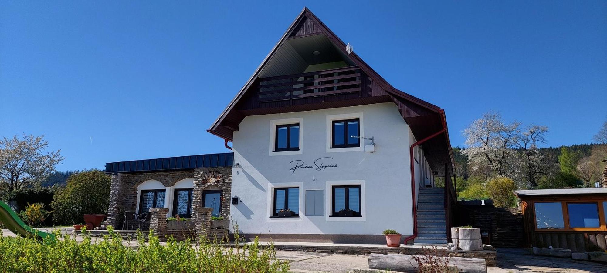Penzion Slupecna Lipno nad Vltavou Ngoại thất bức ảnh
